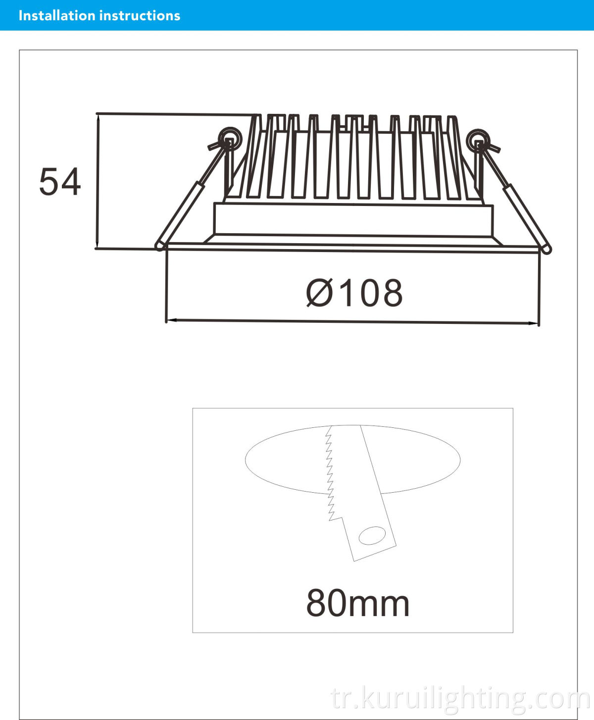 Recessed Downlight